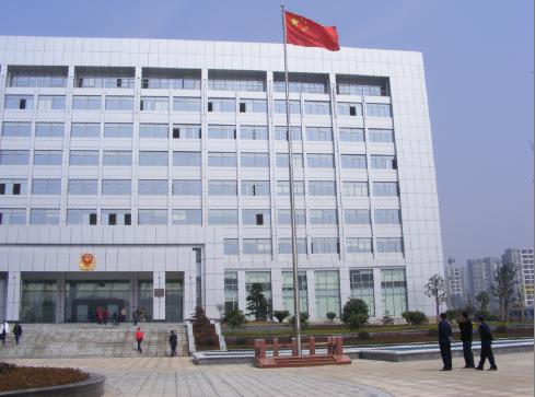 通道旗杆安装制作